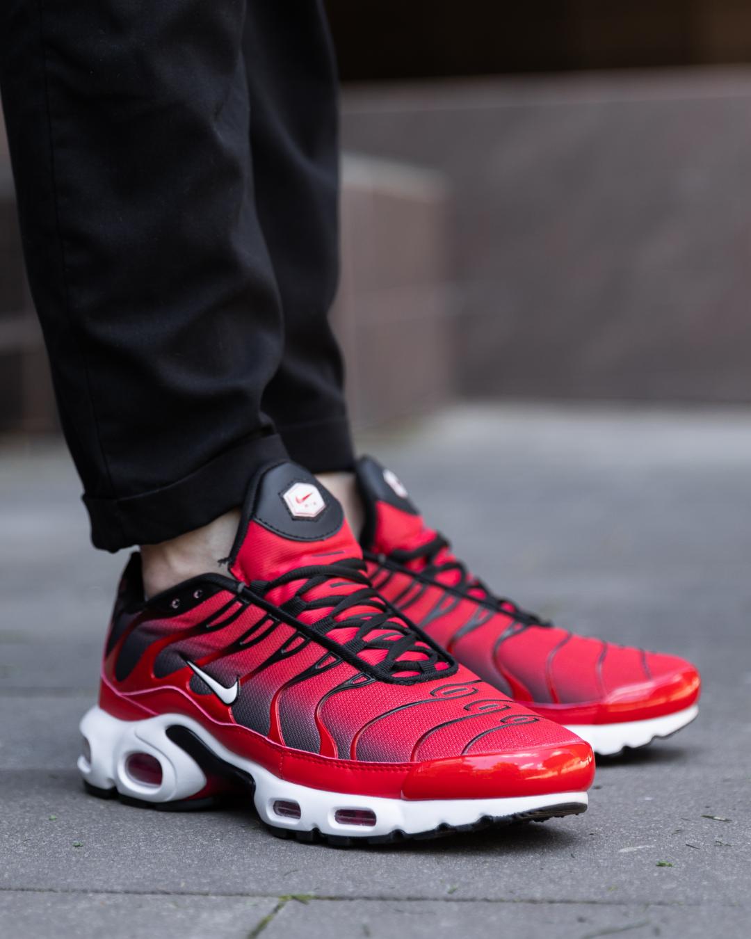 Nike Air Max Plus Tn Red White Black