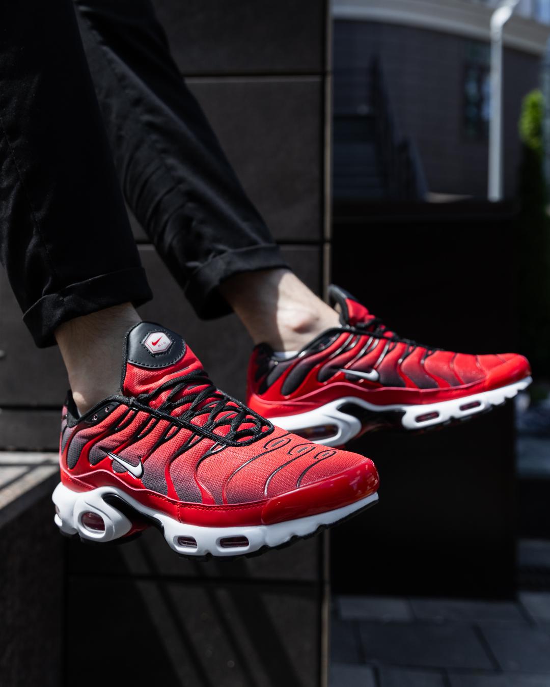 Nike Air Max Plus Tn Red White Black