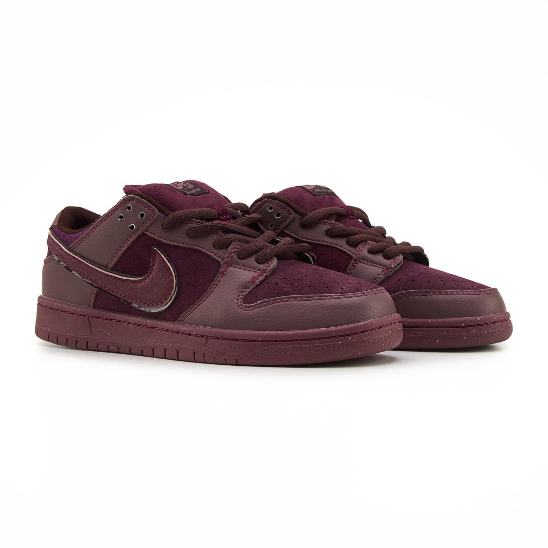 Nike Sb Dunk Low City Of Love Burgundy Crush