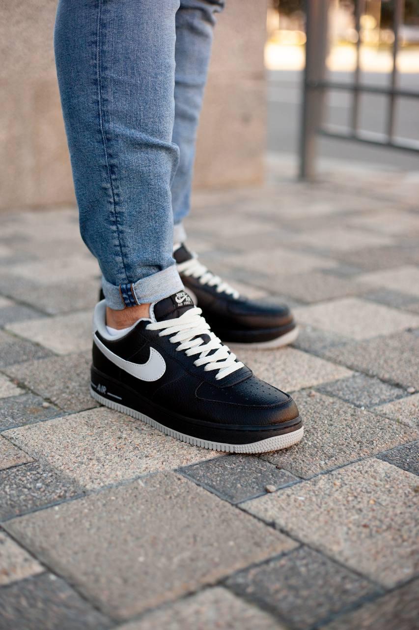 Nike Air Force 1 Low Black White v2
