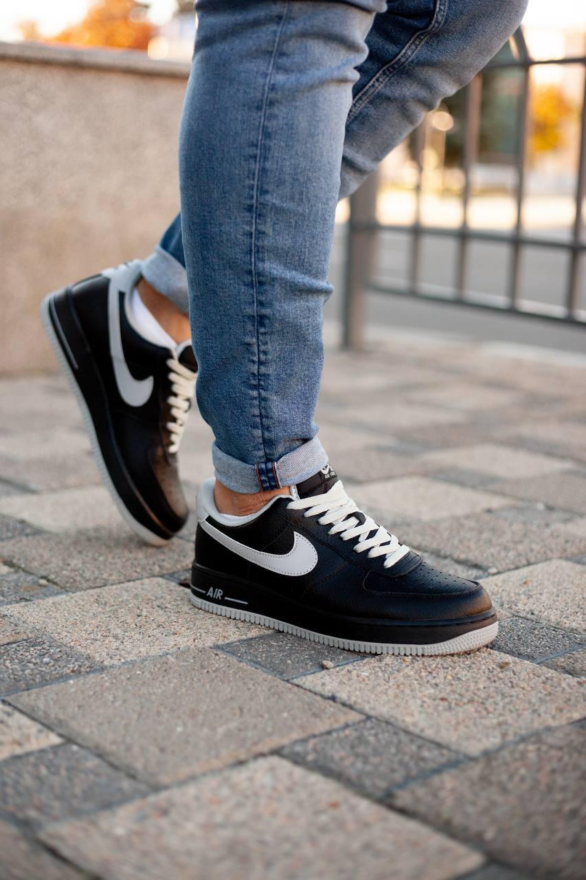 Nike Air Force 1 Low Black White v2