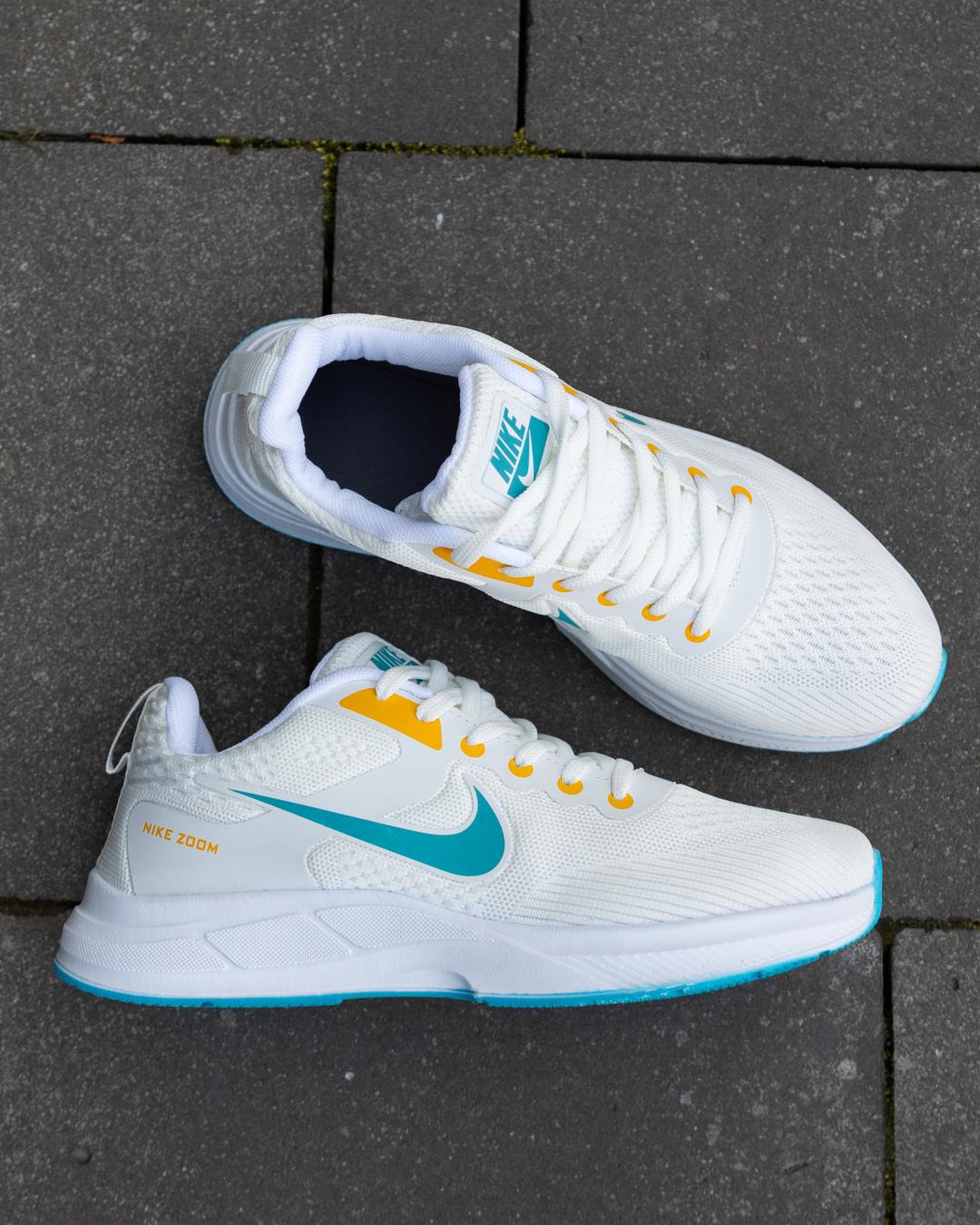 Nike Zoom White Blue Yellow