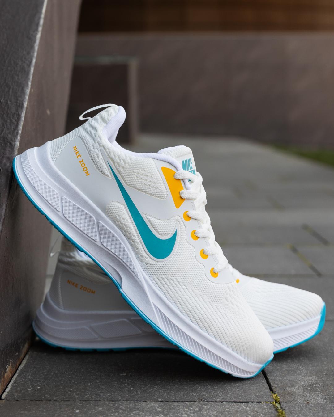 Nike Zoom White Blue Yellow