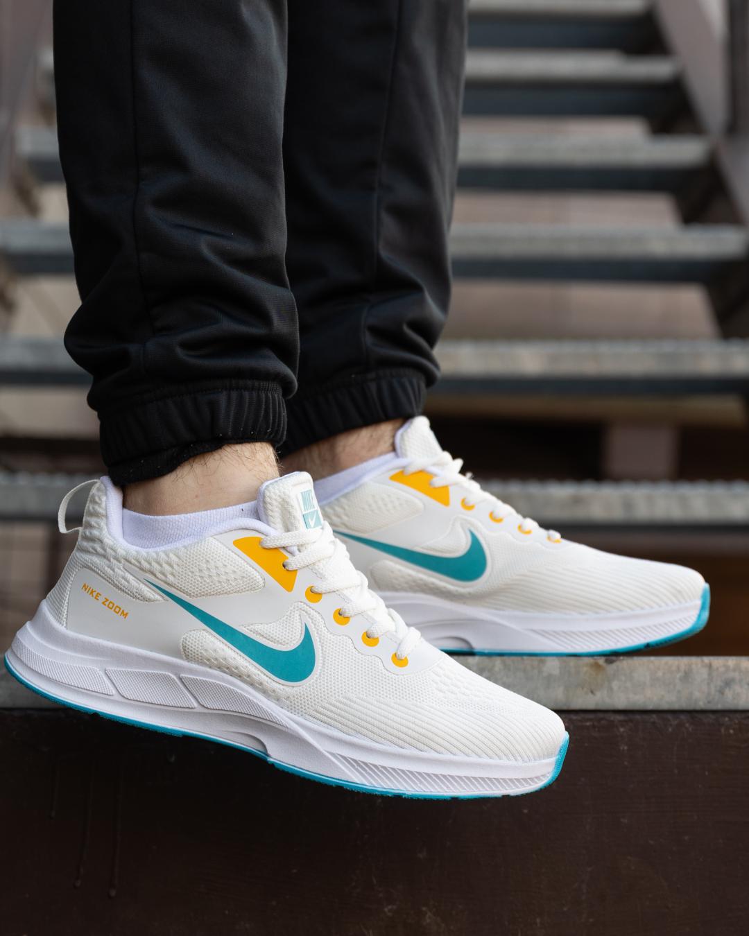 Nike Zoom White Blue Yellow