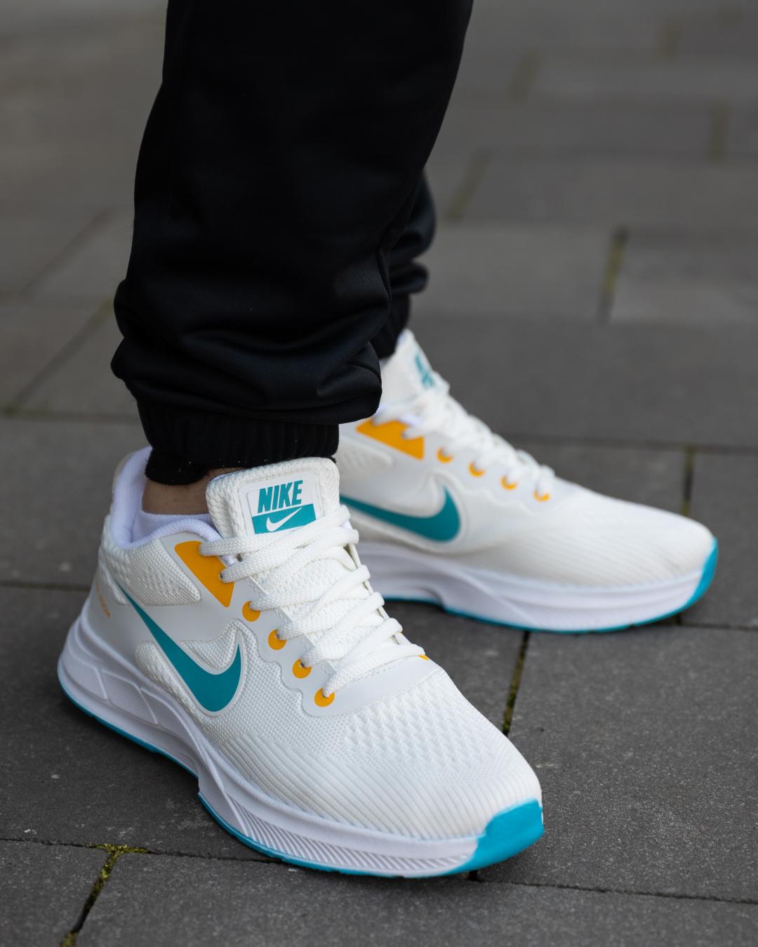 Nike Zoom White Blue Yellow