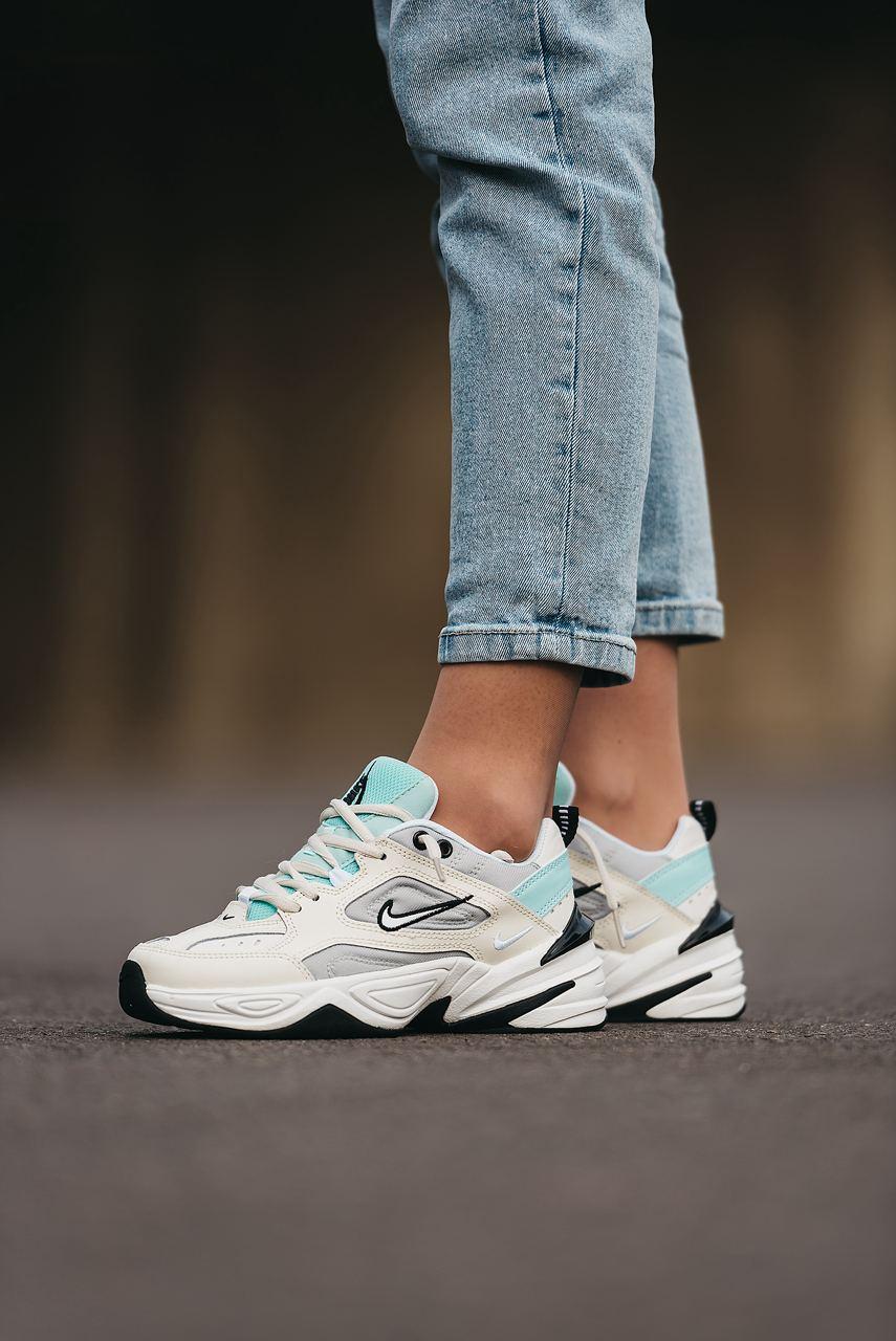 Nike M2K Tekno White Light Blue