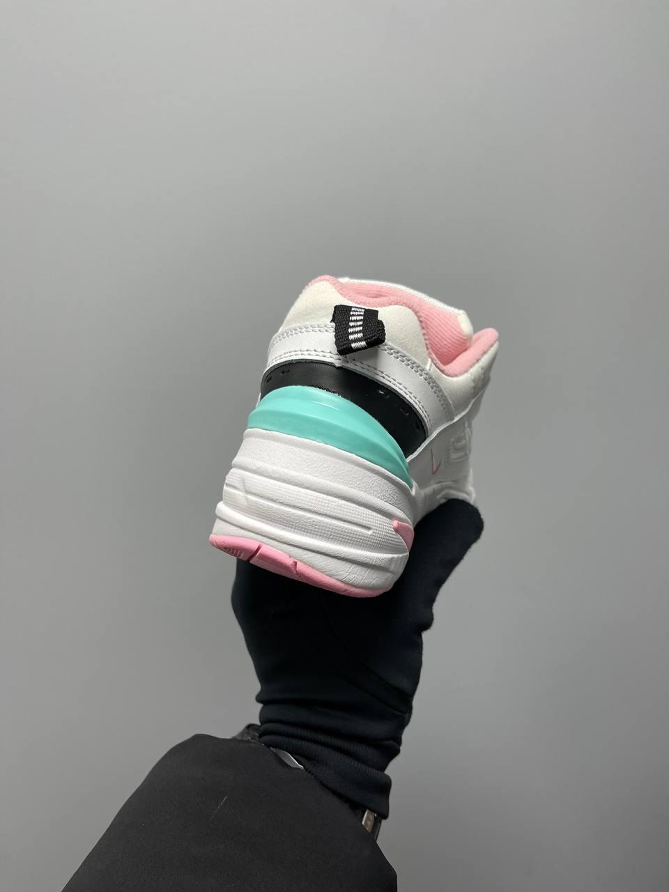 Nike M2K Tekno White Pink Turquoise