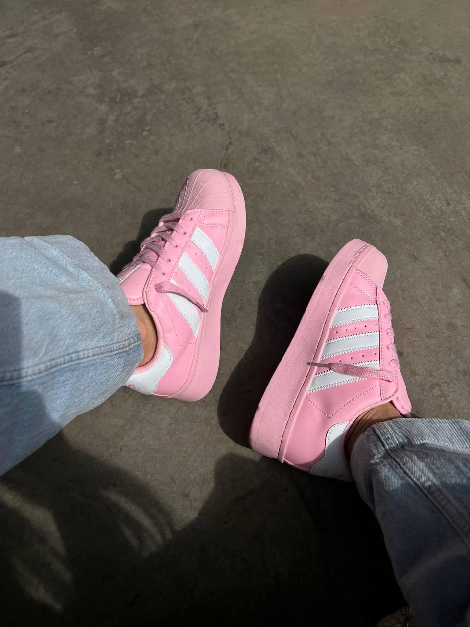 Adidas Superstar Platform Pink