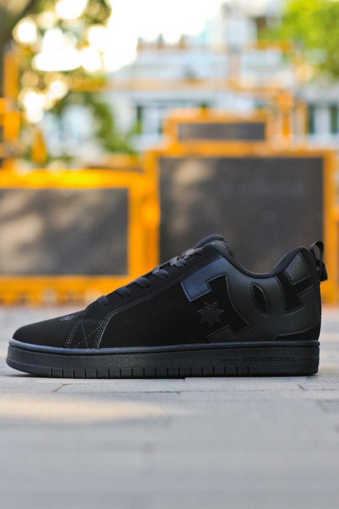 DC Shoes Court Graffik All Black