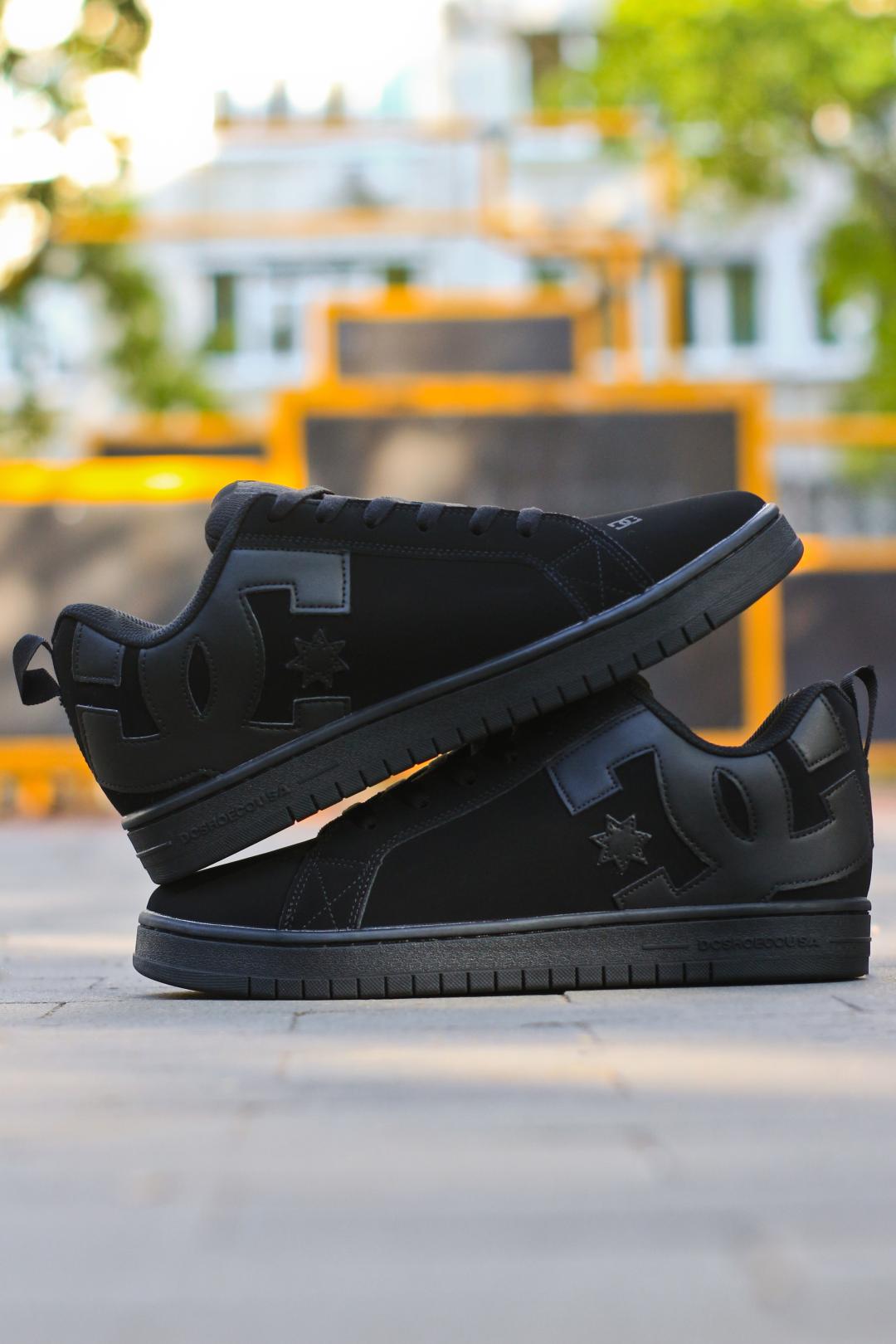 DC Shoes Court Graffik All Black