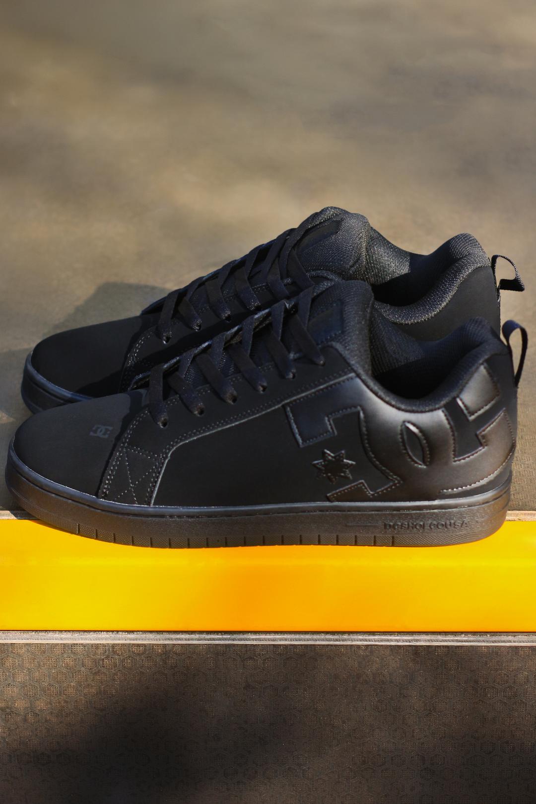 DC Shoes Court Graffik All Black