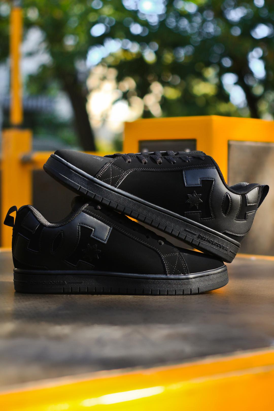 DC Shoes Court Graffik All Black