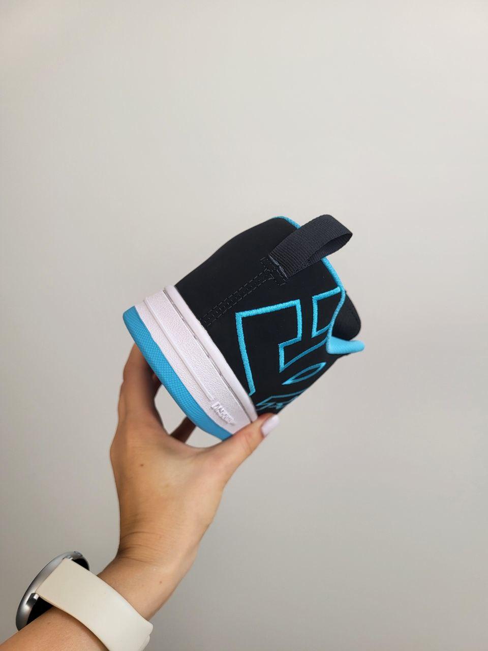 DC Sneakers Black Blue