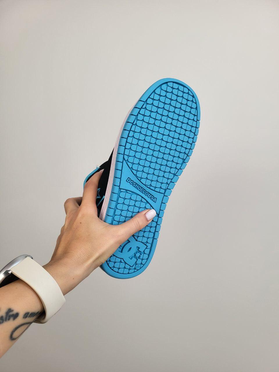 DC Sneakers Black Blue