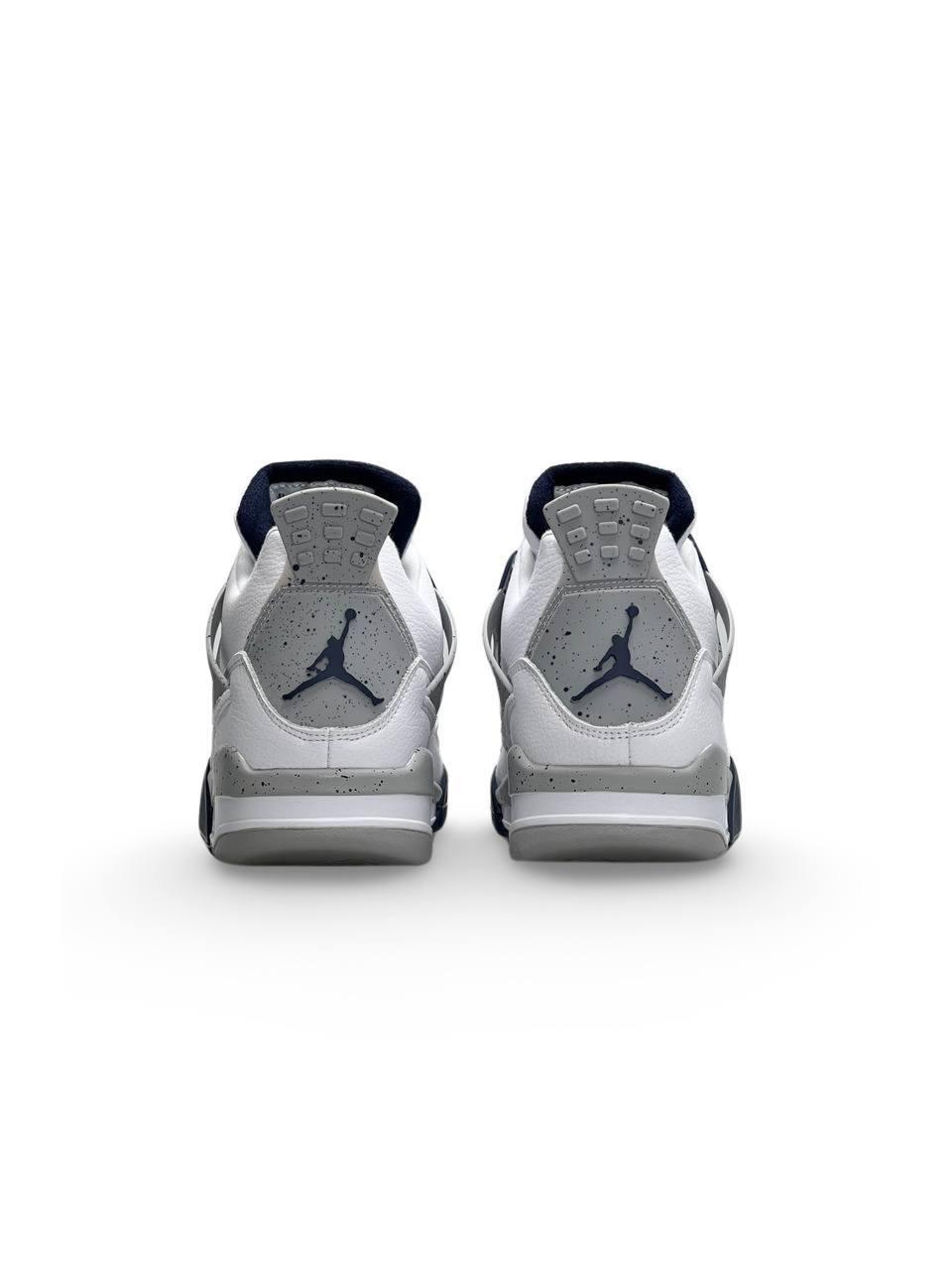 Nike Air Jordan 4 White Grey Black v2