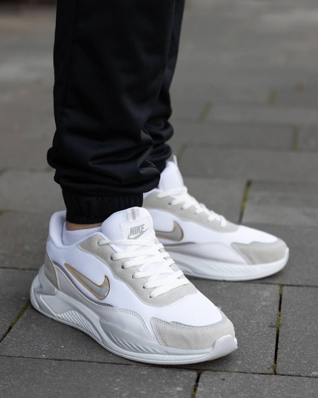 Nike Racer White Silver