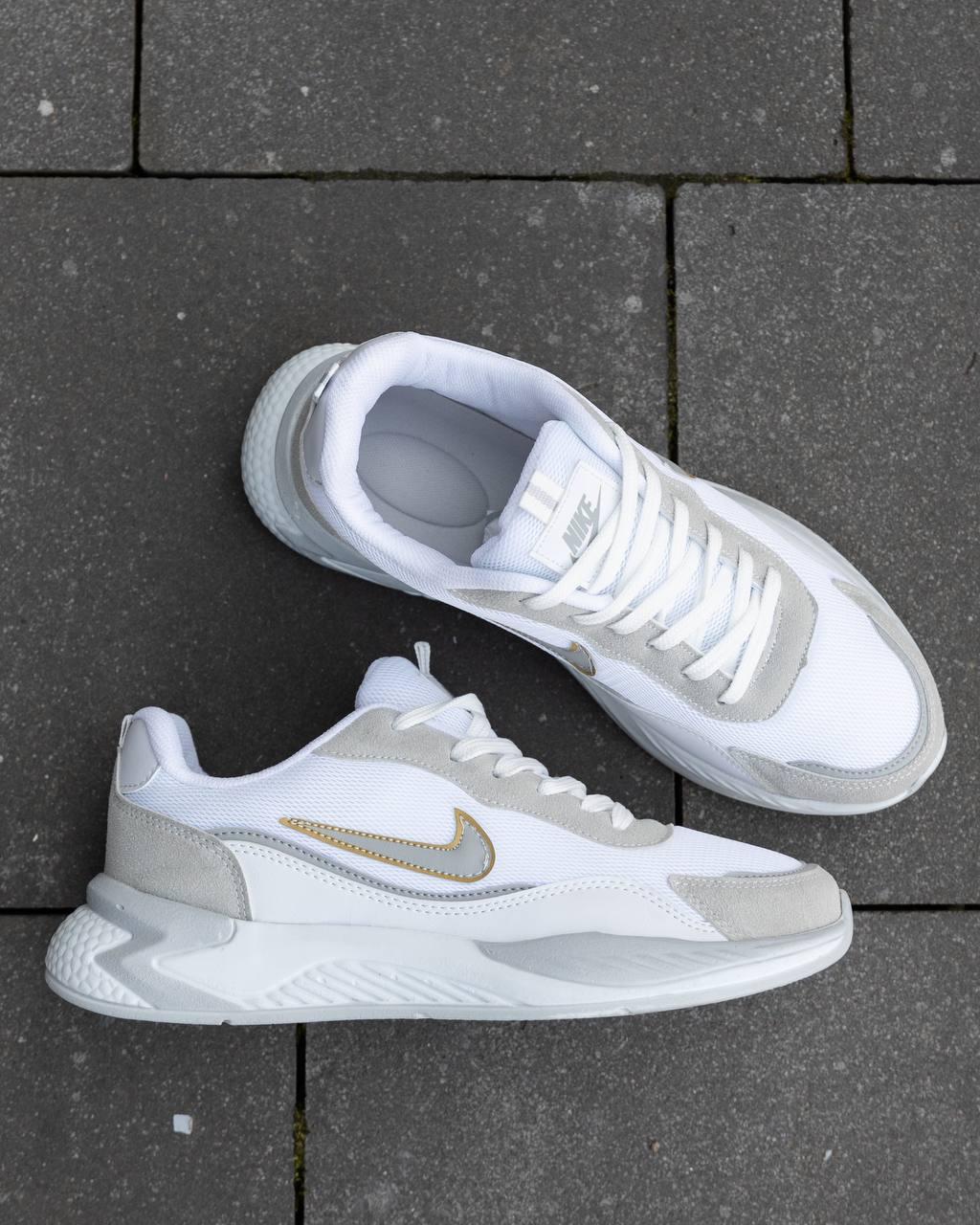 Nike Racer White Silver