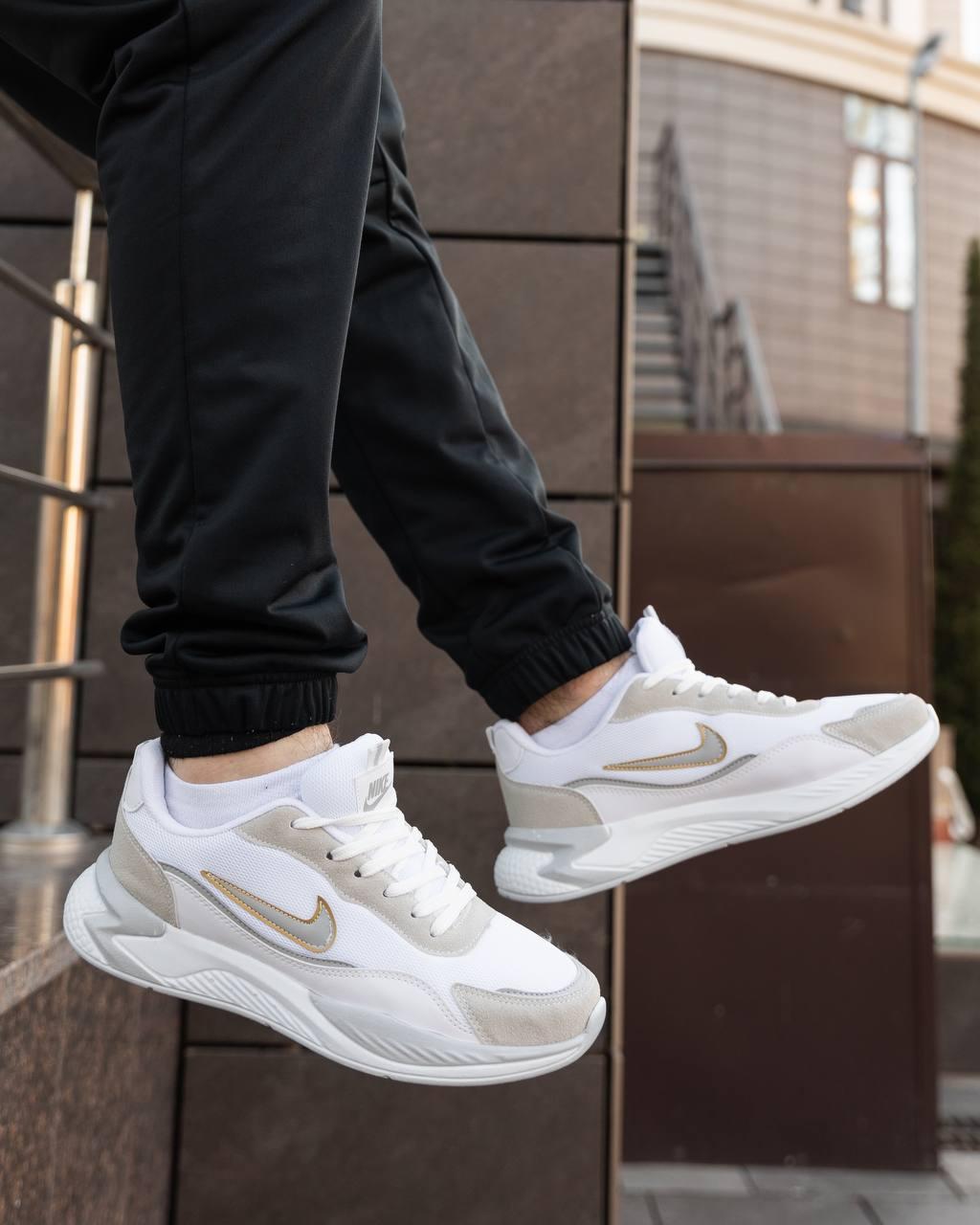Nike Racer White Silver