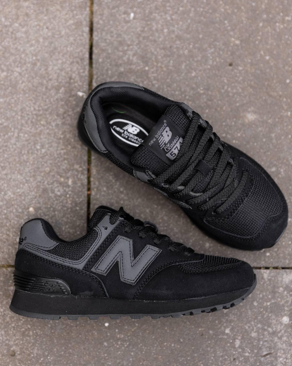 New Balance 574 Total Black