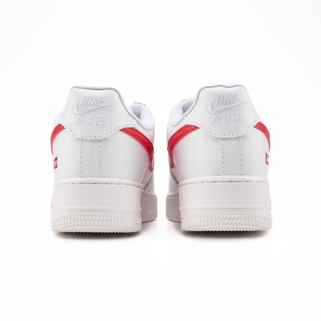 Nike Air Force 1 x Supreme White Red