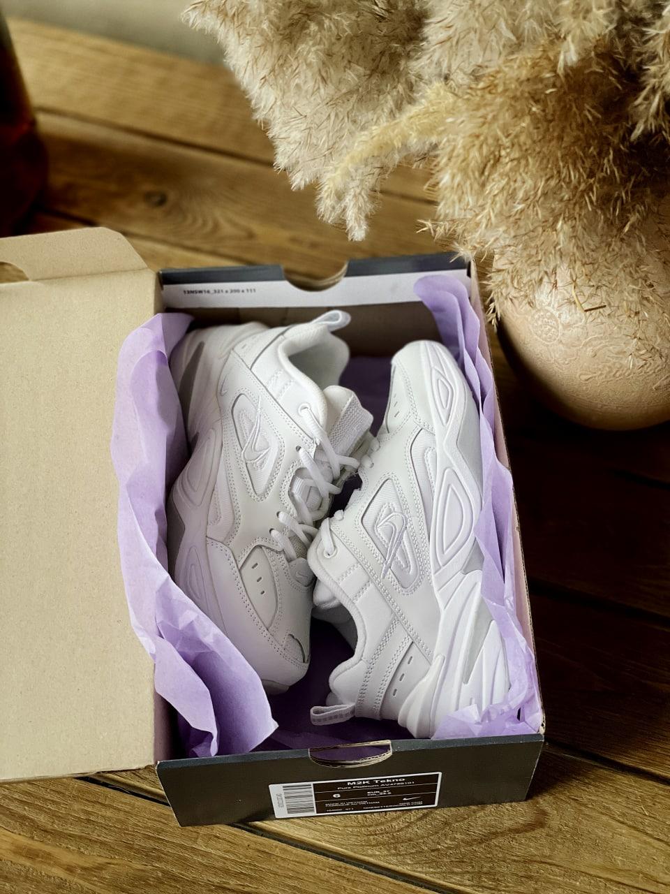 Nike M2K Tekno White 3