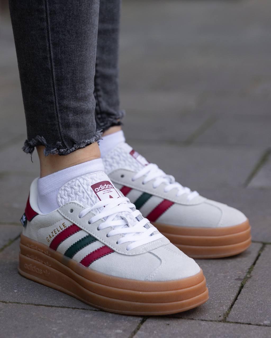Adidas Gazelle Bold Maple Leaf