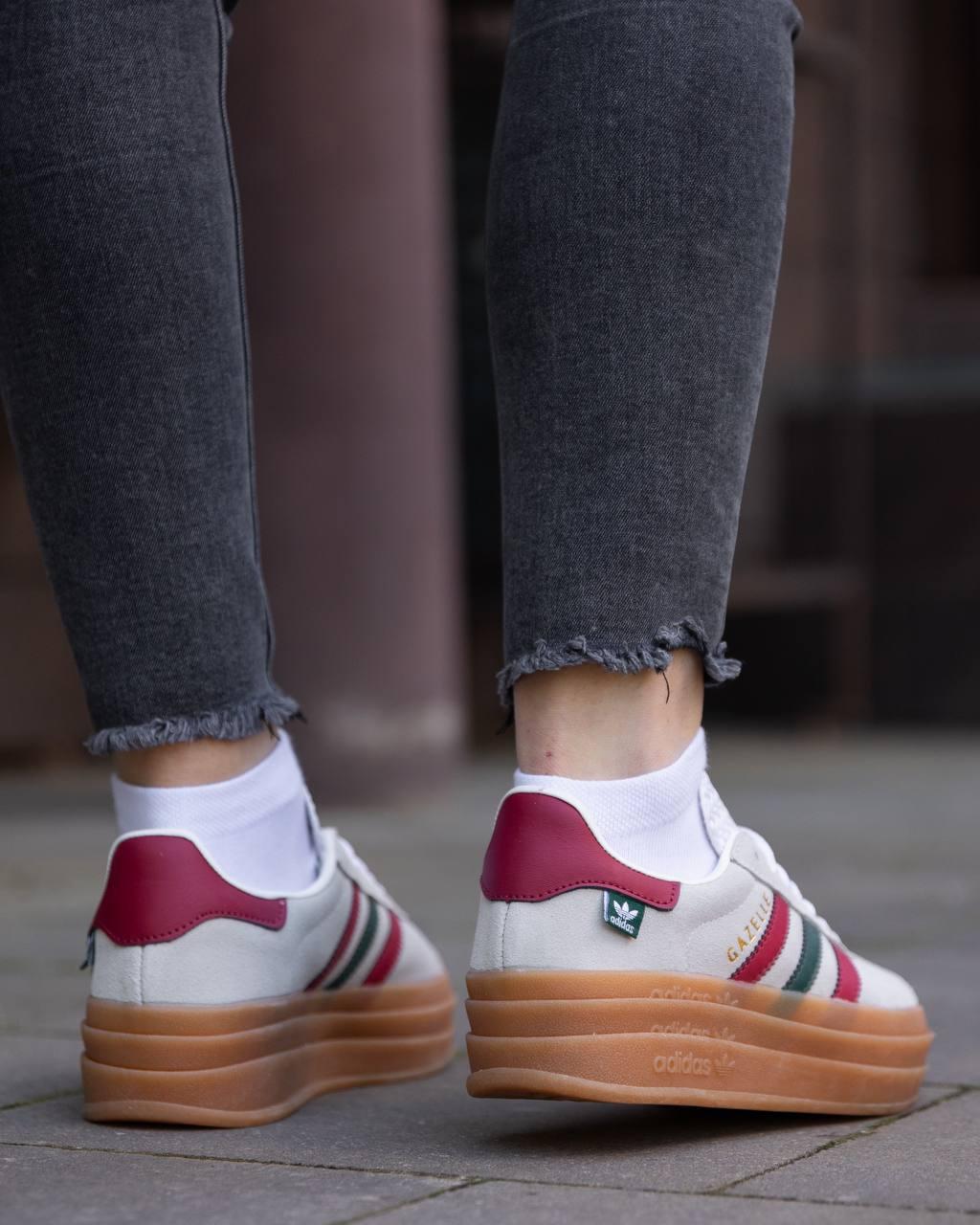 Adidas Gazelle Bold Maple Leaf