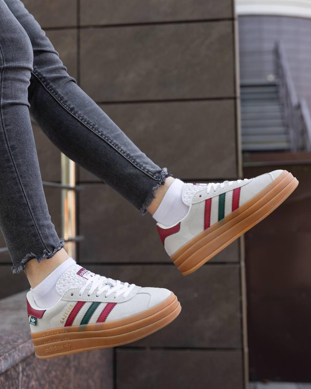 Adidas Gazelle Bold Maple Leaf