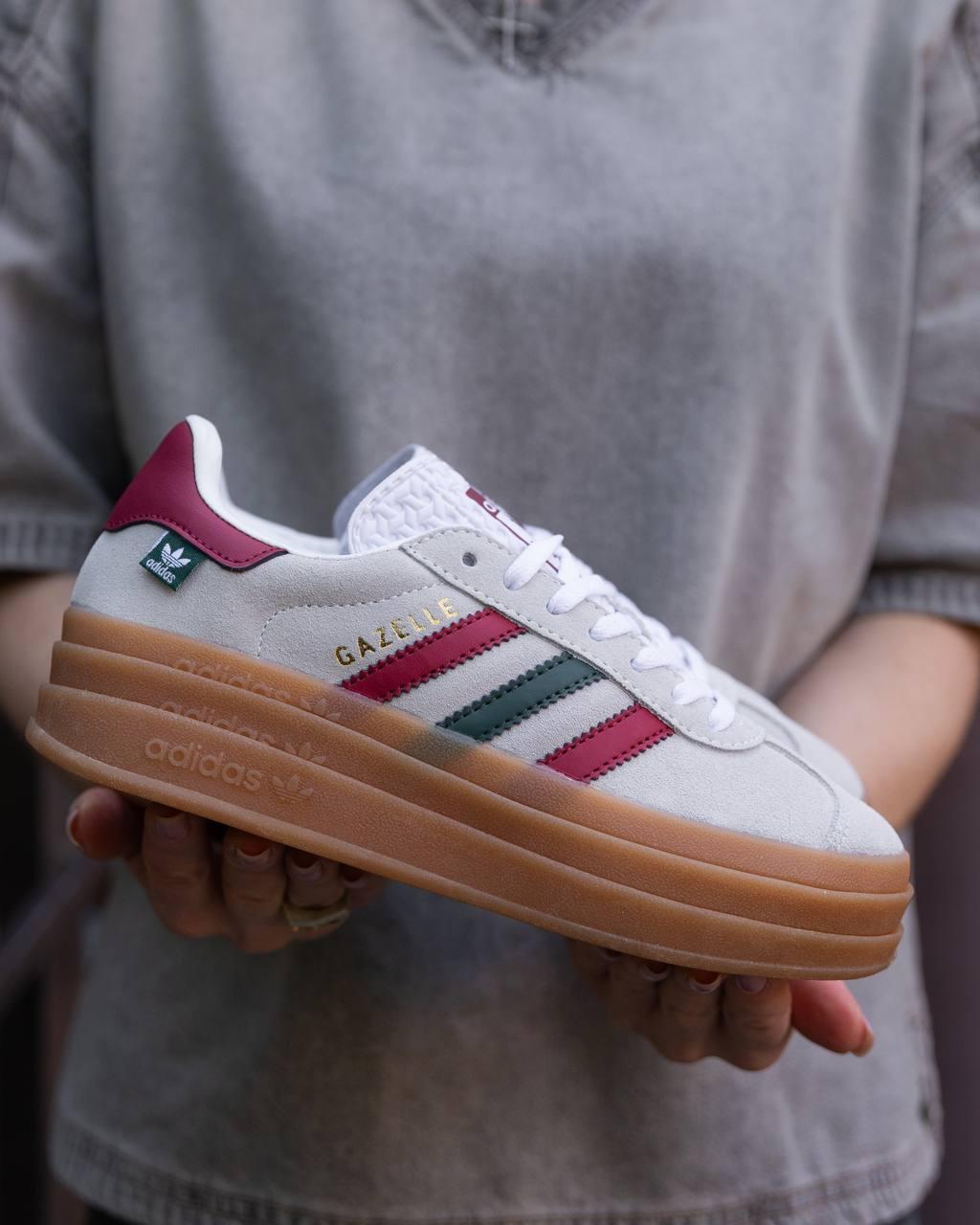 Adidas Gazelle Bold Maple Leaf