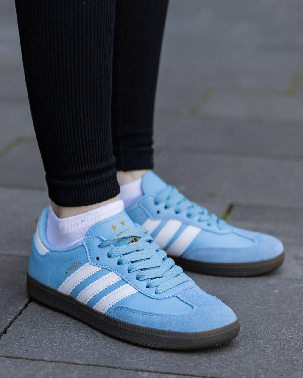 Adidas Samba Argentina Blue