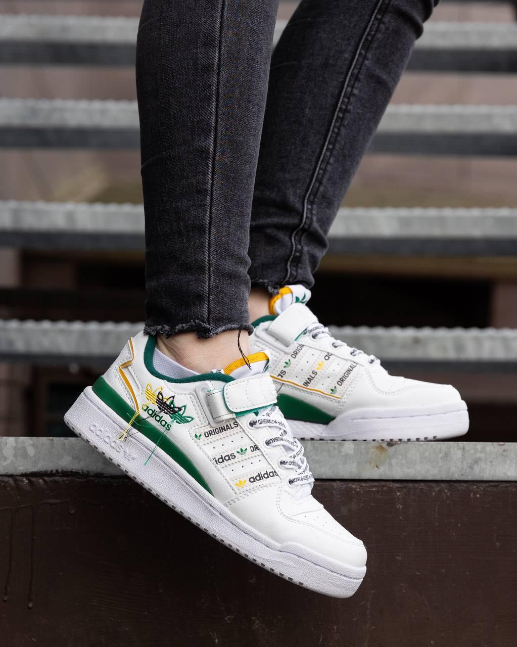 Adidas Forum 84 Low White Green