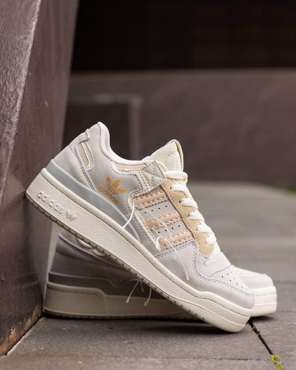 Adidas Forum 84 Low Grey Beige Off-White