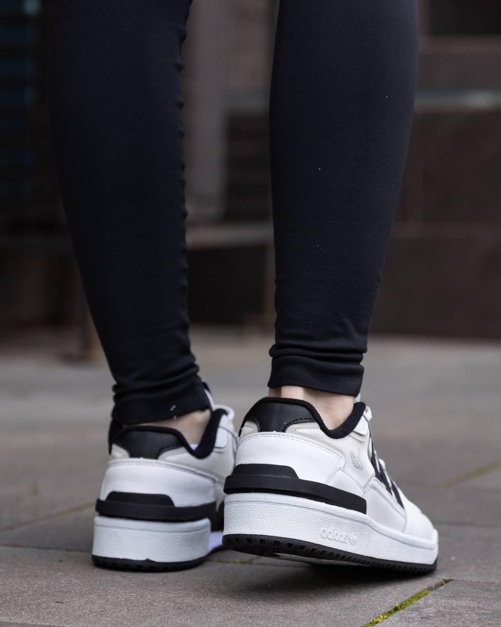 Adidas Forum Low White Black v3