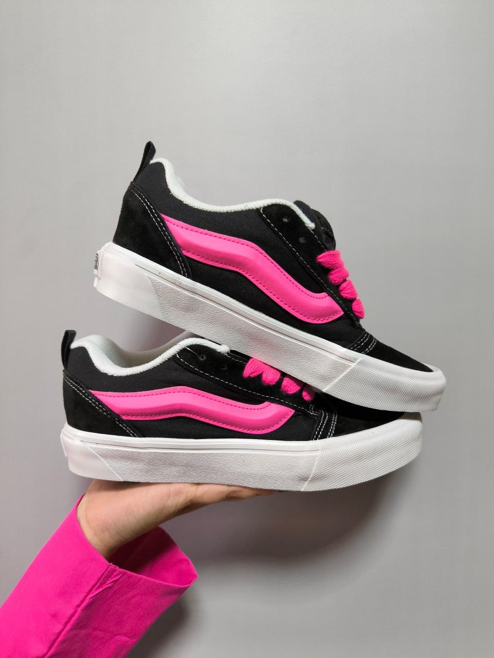Vans Knu Skool Black Pink