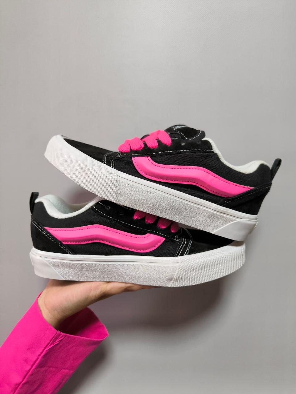 Vans Knu Skool Black Pink