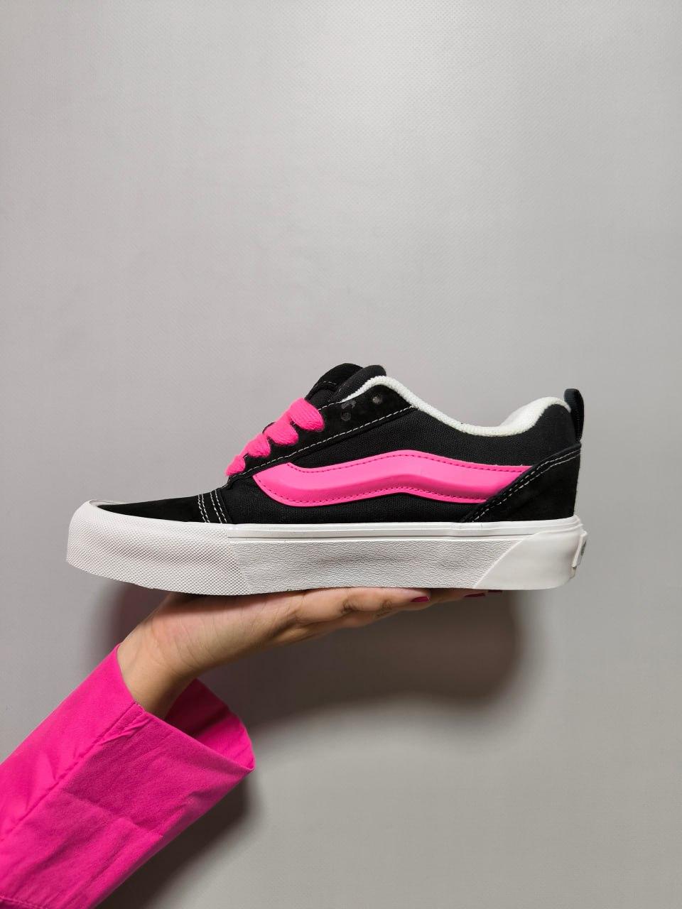 Vans Knu Skool Black Pink