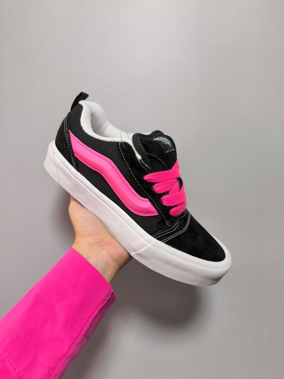 Vans Knu Skool Black Pink