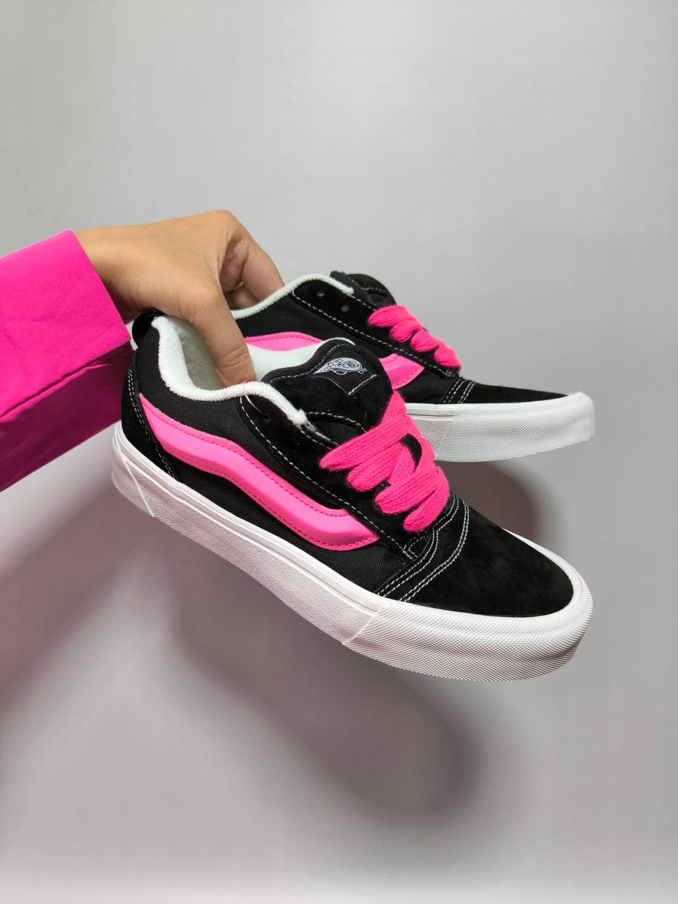 Vans Knu Skool Black Pink