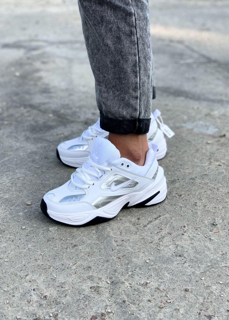 Nike M2K Tekno Essential White Silver