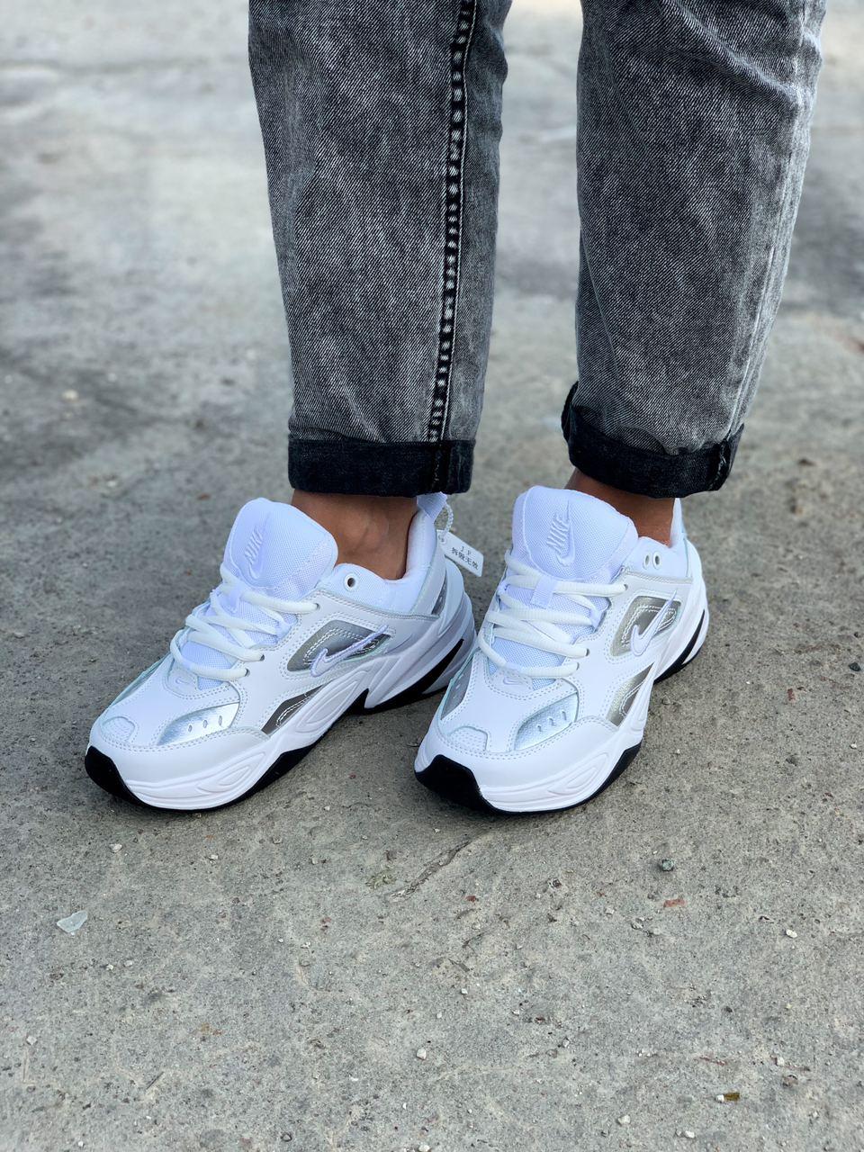 Nike M2K Tekno Essential White Silver