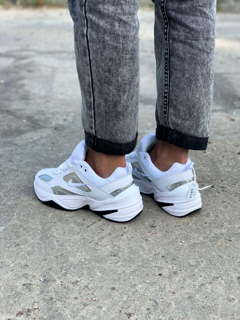 Nike M2K Tekno Essential White Silver