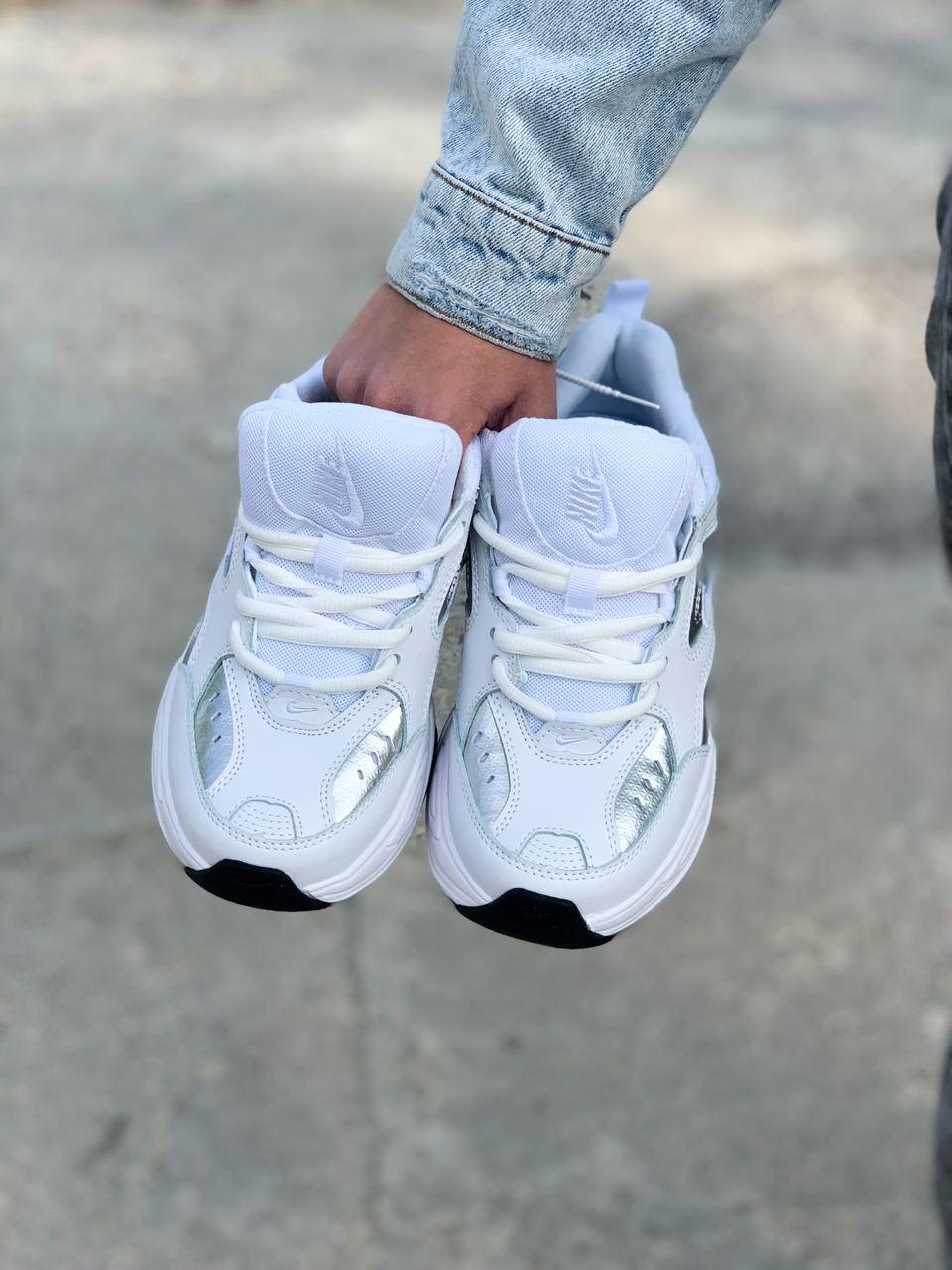 Nike M2K Tekno Essential White Silver