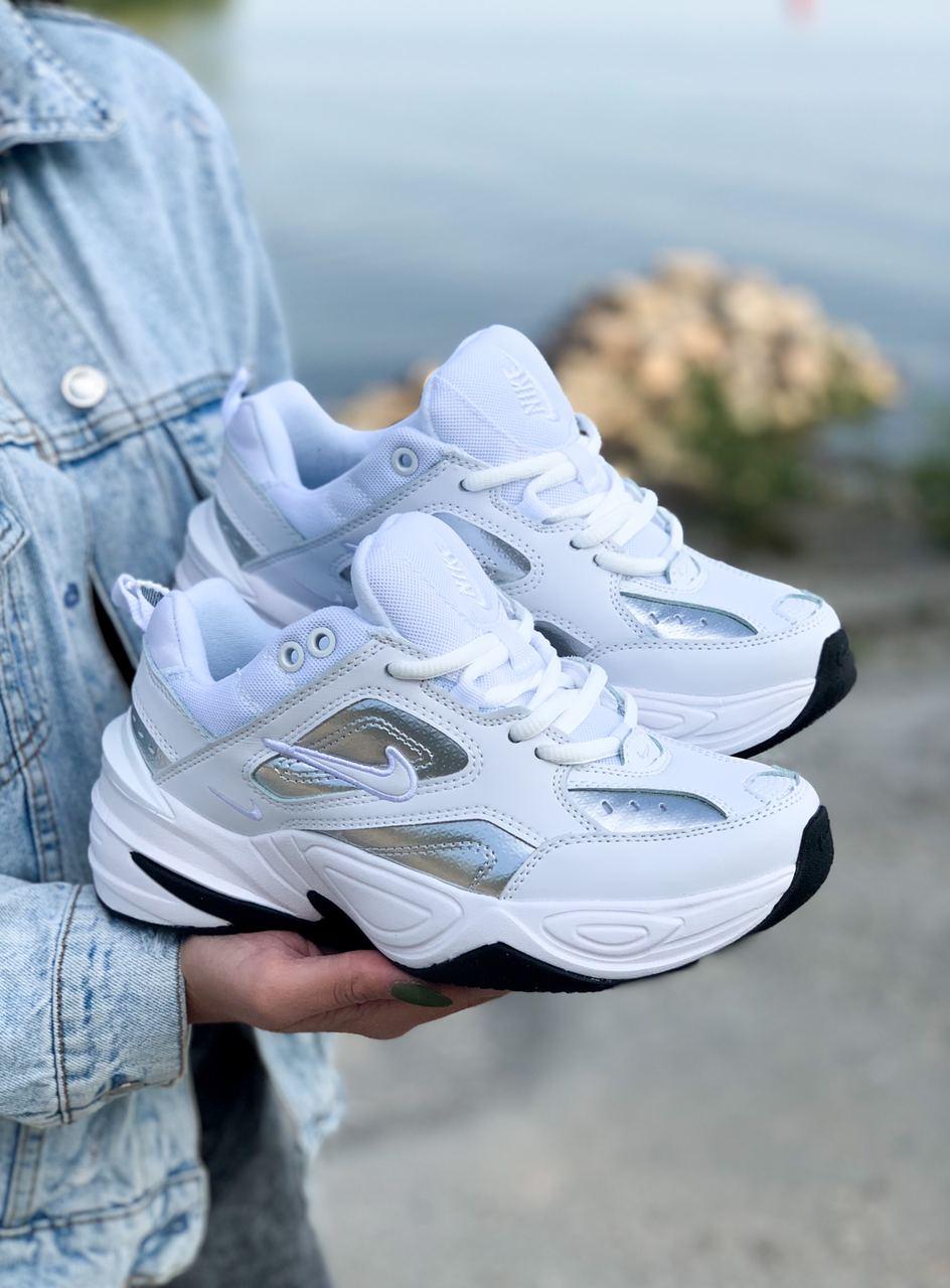 Nike M2K Tekno Essential White Silver