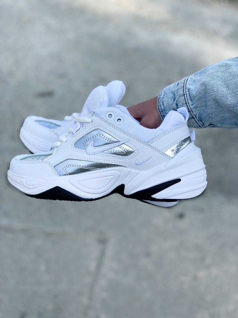 Nike M2K Tekno Essential White Silver