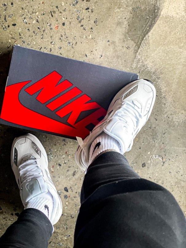 Nike M2K Tekno Essential White Silver