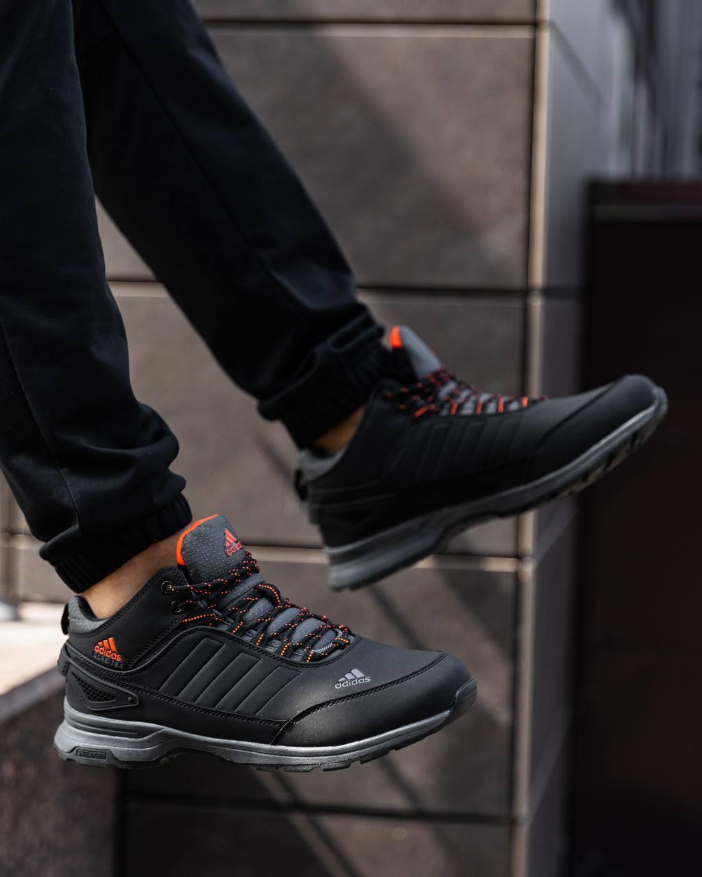 Adidas Gore-Tex Winter Black Silver Red