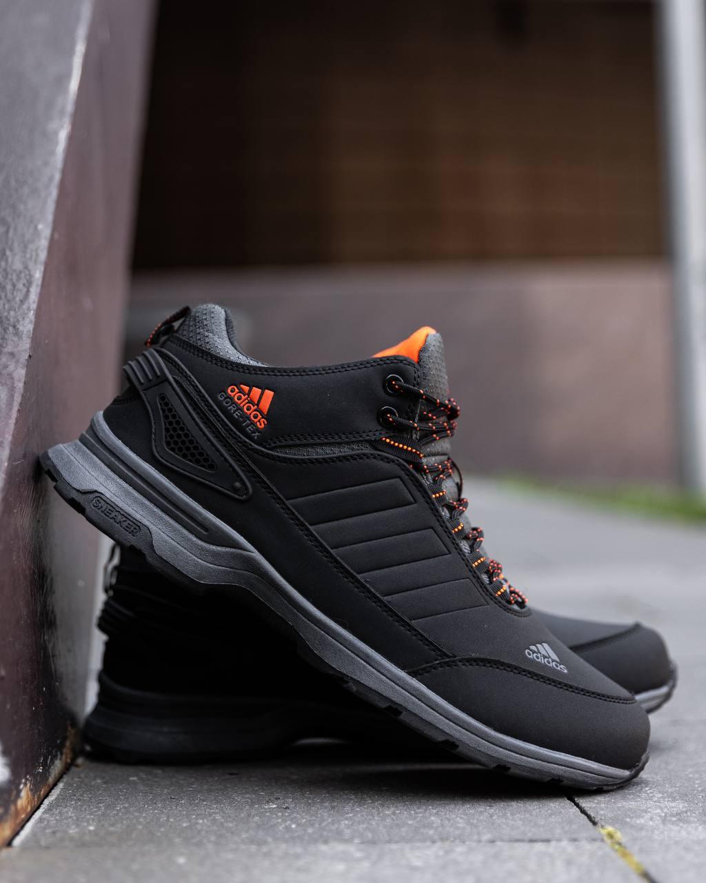 Adidas Gore-Tex Winter Black Silver Red