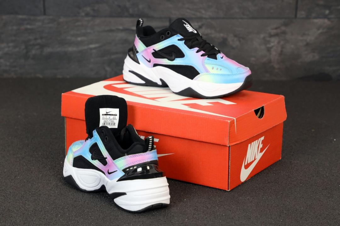 Nike M2K Tekno Black Rainbow