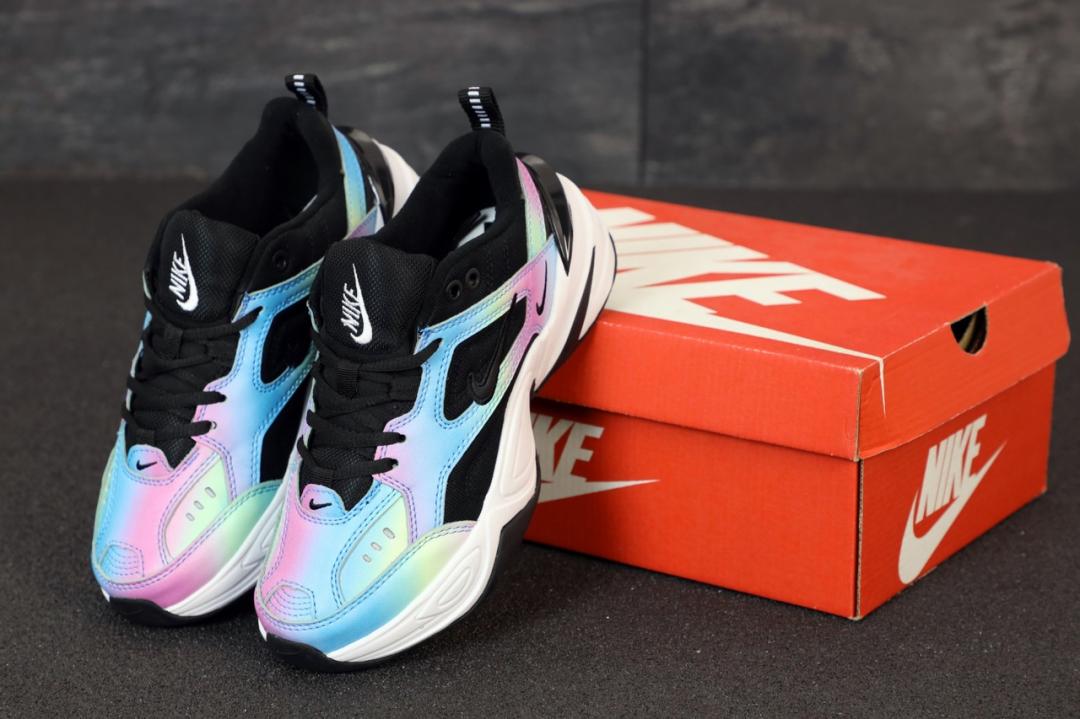 Nike M2K Tekno Black Rainbow