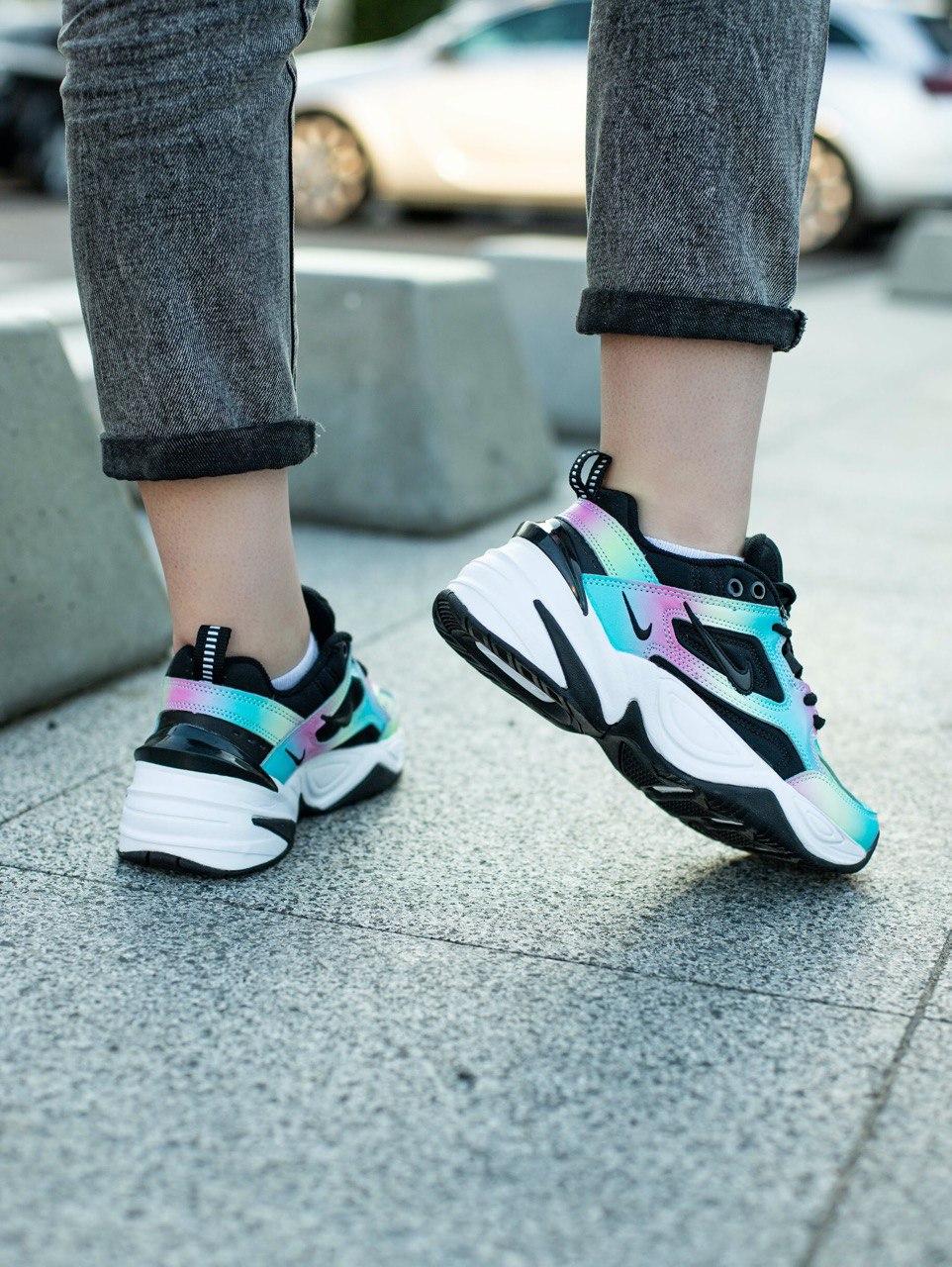 Nike M2K Tekno Black Rainbow